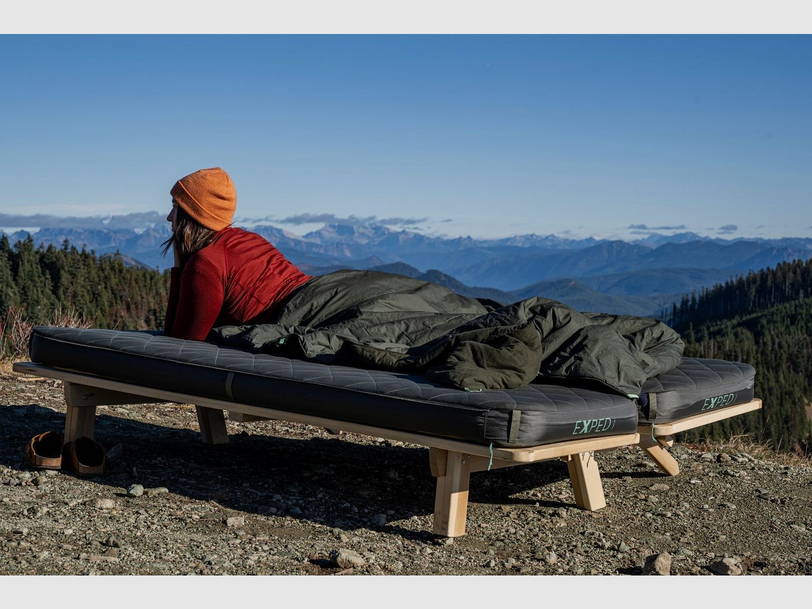 Exped Decke LuxeWool Blanket UNO, image 8 sur 14
