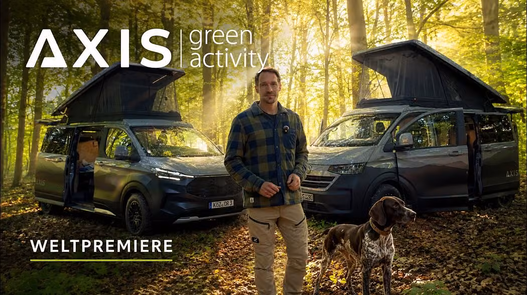 Das erste Outdoor Utility Vehicle — kein Camper, kein SUV, kein Kompromiss. | AXIS OUV