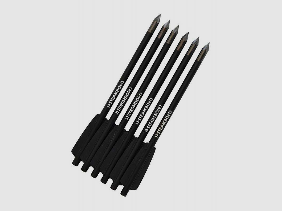 Steambow Bodkinpfeile für Stinger Repetier-Armbrustpistole, 6 Stück
