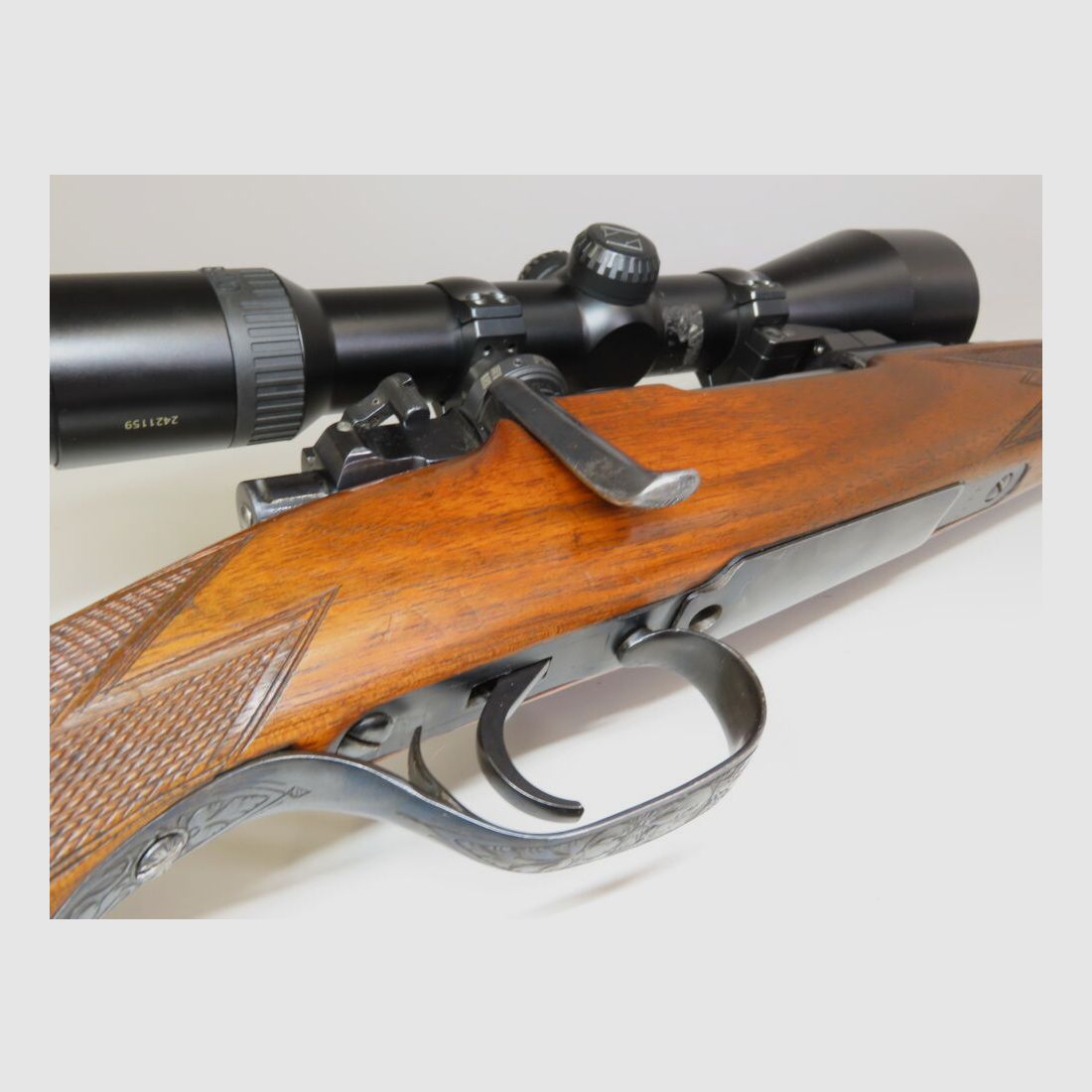 Heym 98 geweer met Zeiss Diavari en draad