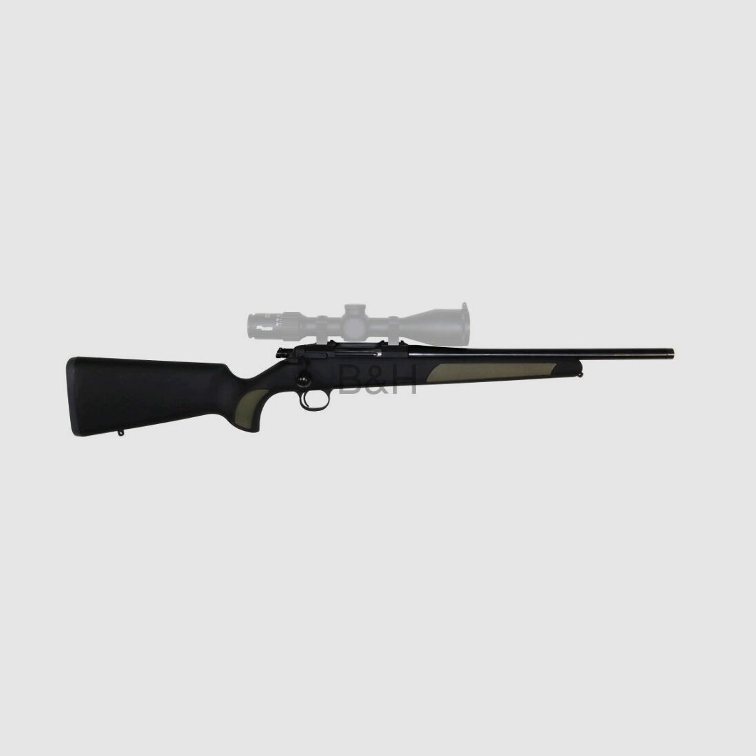 Steel Action	 Hunting Short HS LL 450mm / 45cm Synthetik Geradezug-Repetierbüchse