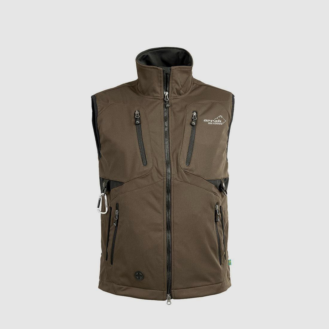 Arrak Outdoor Acadia Vest Men Brown S