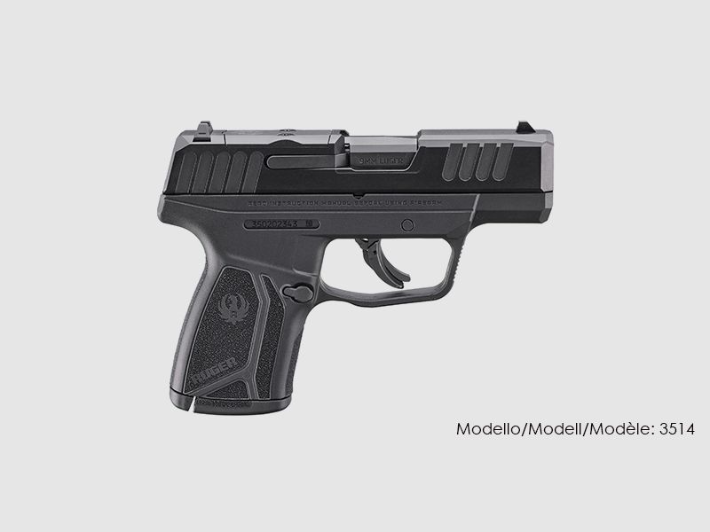 Ruger – pistolet / MAX-9 / avec sécurité manuelle / 9mm