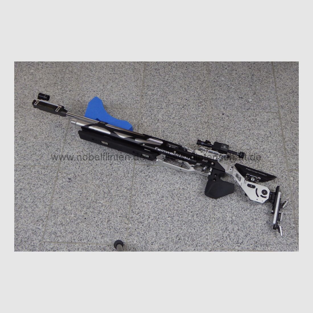 Feinwerkbau 800 X Alu Aufgelegtschießen, Rechtsausführung, Griff Größe L