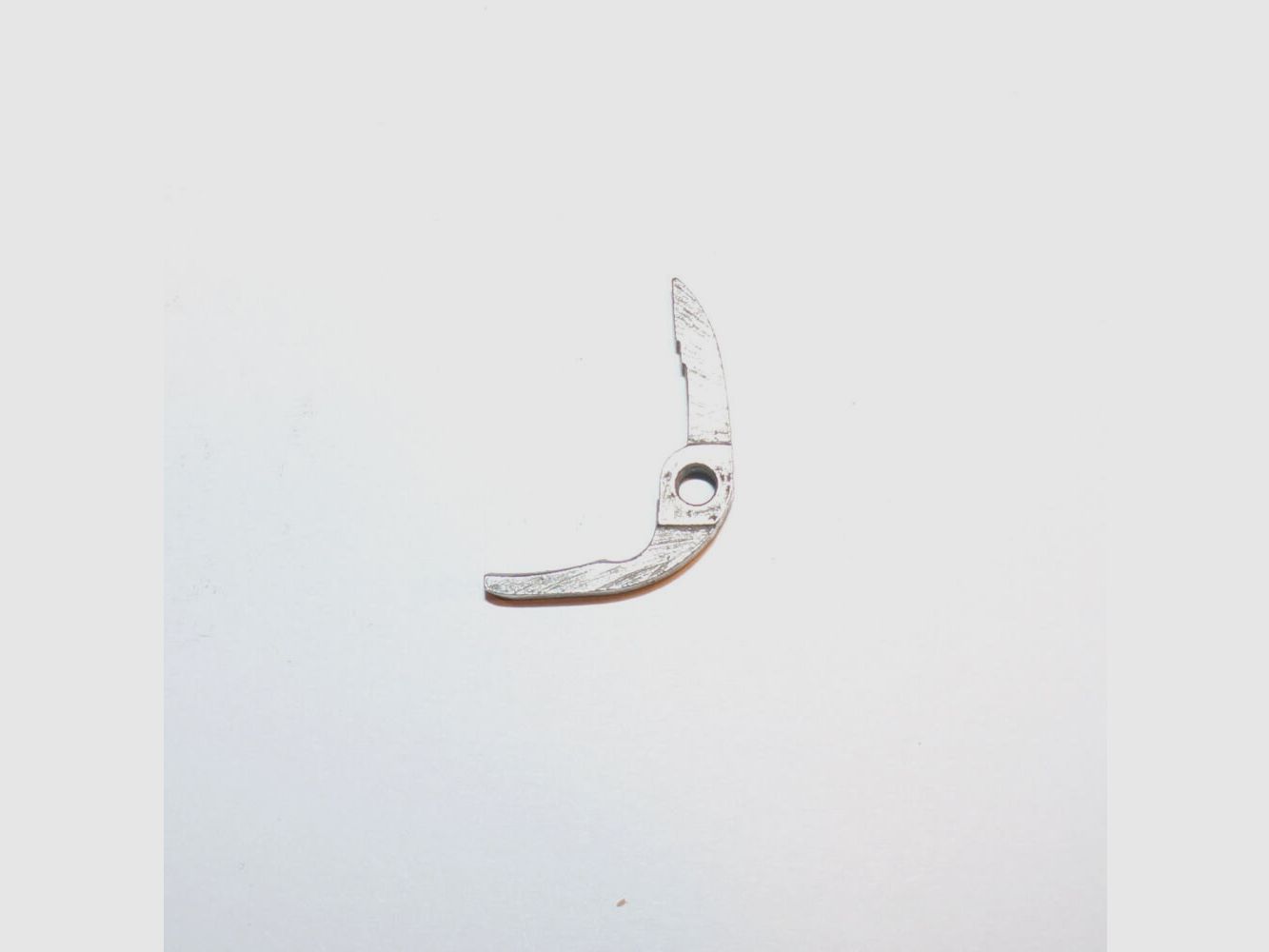 Fábrica de armas de Berna, palanca de ángulo usada para pistola de ordenanza suiza Parabellum 1906, cal. 7,65mmPara, W+F P08
