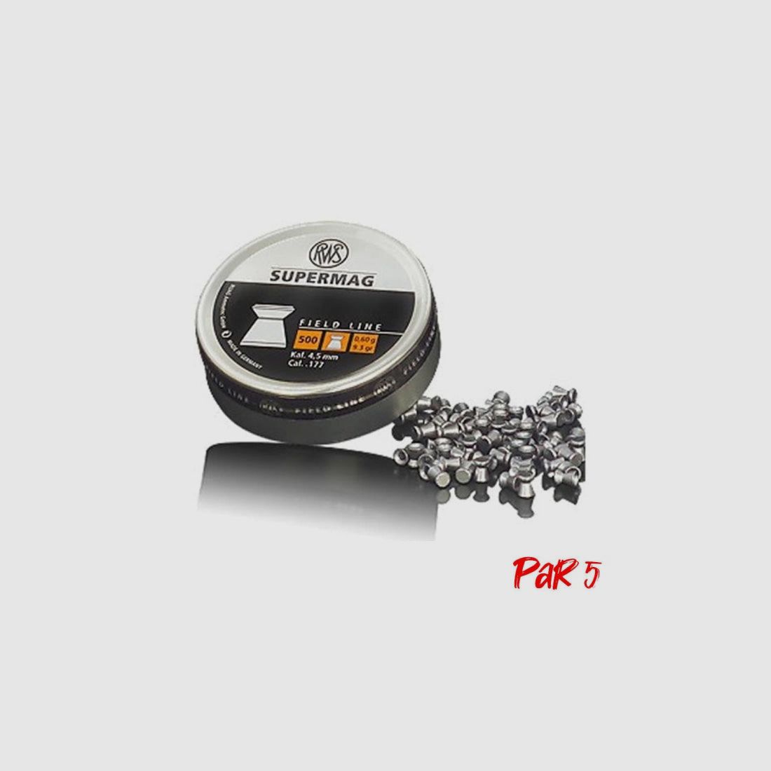 RWS Supermag 0,60 g - Cal. 4.5, imagen 2 de 3