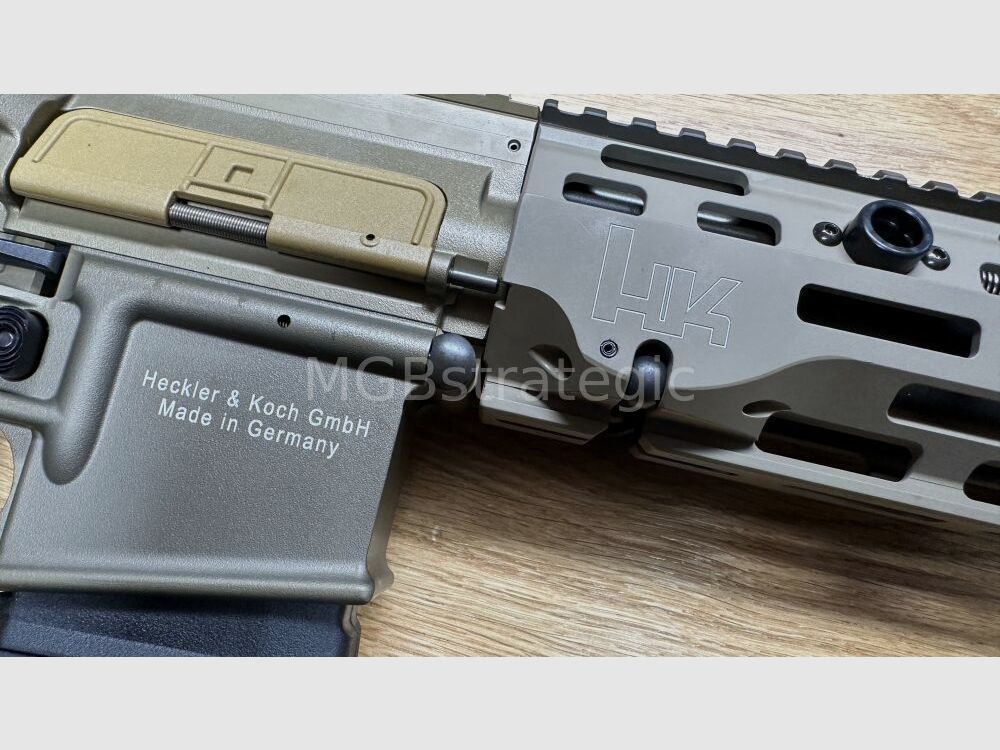 Original H&K M-LOK Handschutz klemmbar - Heckler & Koch MR223 A3 16,5" Lauf halbautom. Büchse .223Rem - zivile Version HK416 / G95K / G38 / mit Upgrades