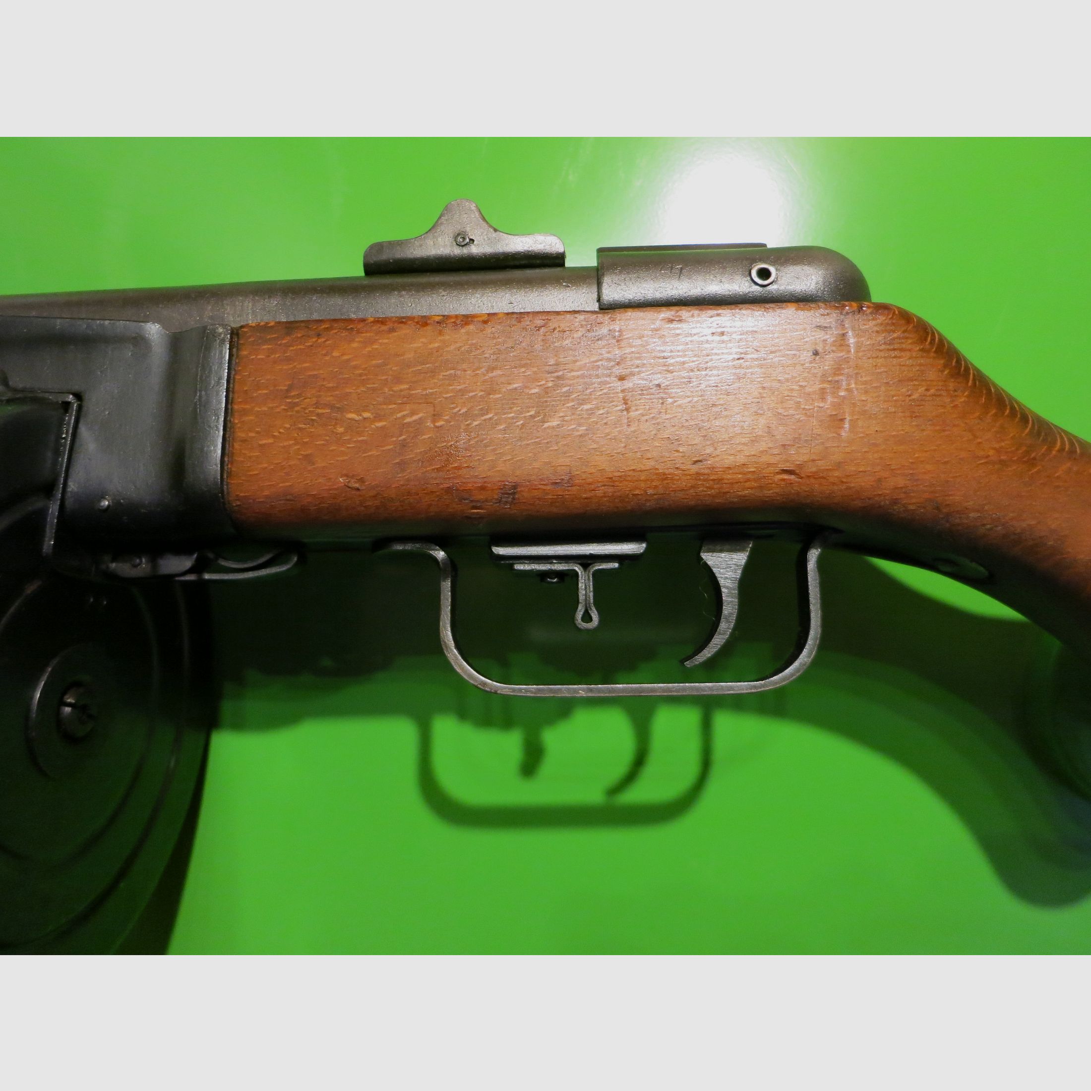Deko "Schpagin PPSH 41" Cal. 7,62x25 con caricatore a tamburo, certificato, rarità assoluta i depositi sono vuoti! #52, immagine 7 di 8