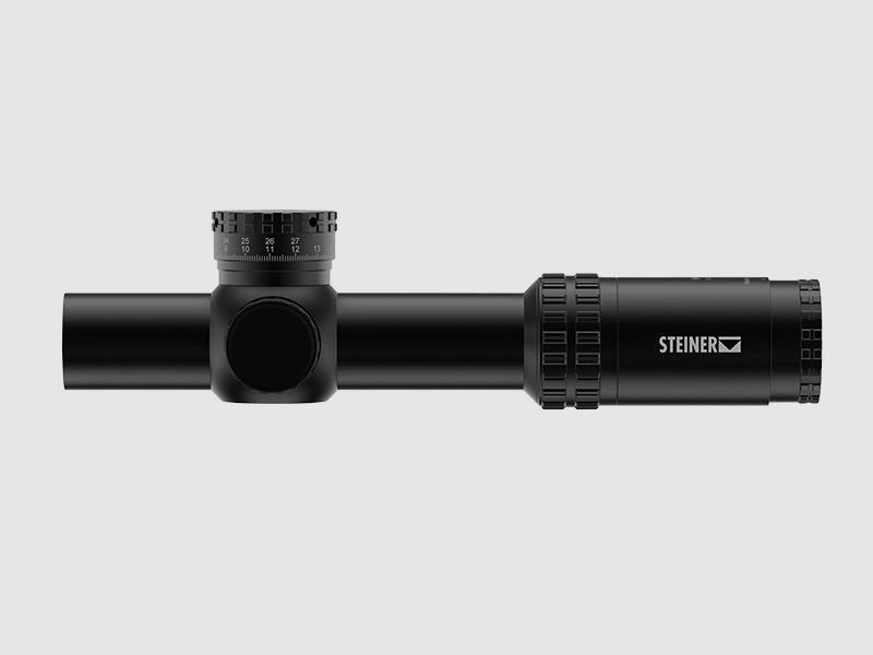 Steiner M8XI - 1-8x24 ohne Schiene / Farbe Schwarz Parallaxenausgleich