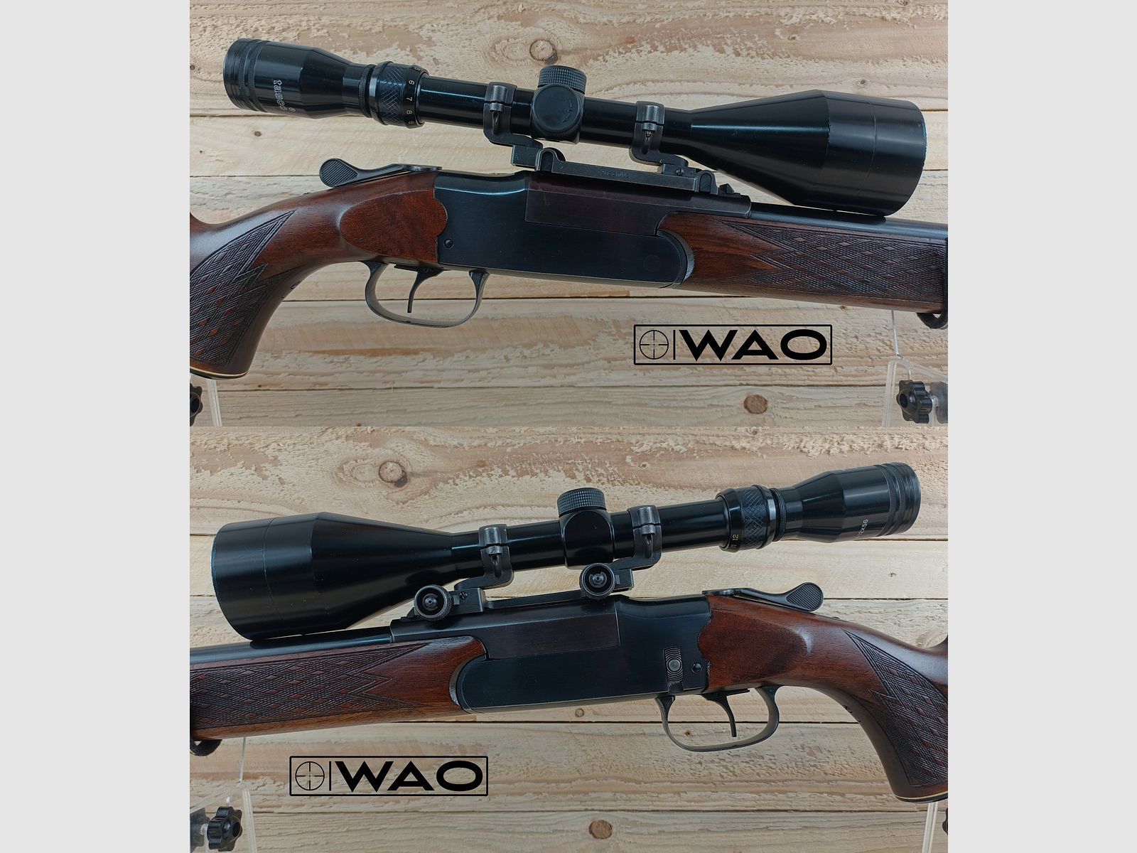 Voere BBF model "Schwarzwald" kal. .222Rem.Mag., 20/76* z ręcznym napięciem i optyką Tasco*