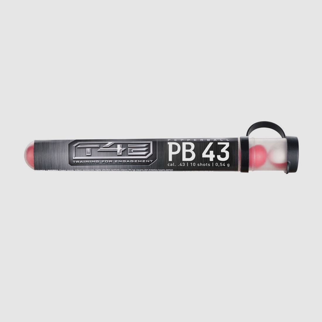 T4E T4E PB 43 - 10 pièces .43 Pepperballs