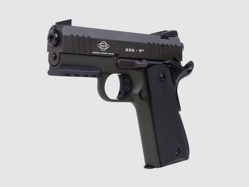 Pistolet samopowtarzalny GSG 922 OD GREEN gwint M9x0,75 kal. .22LR, zdjęcie 2 z 2