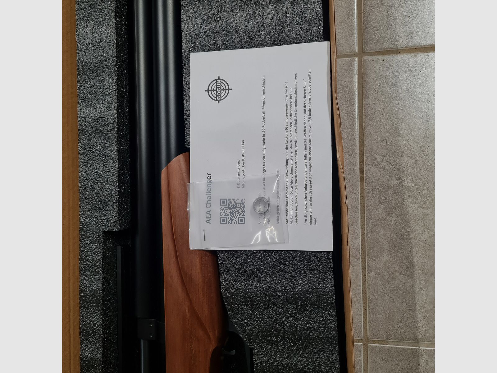 AEA Callenger Bullpup   Kaliber  .50 Ram  (F-Version)