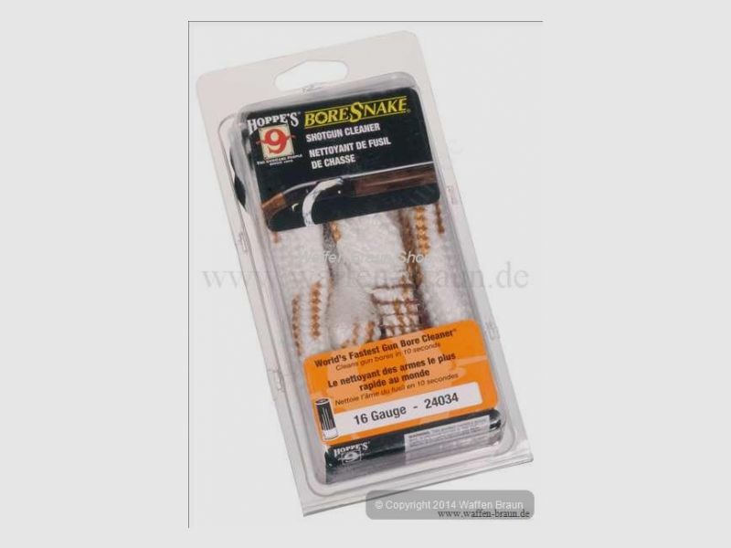 Hoppe s Bore Snake/ Qucik Clean Kal.16 für Langwaffen