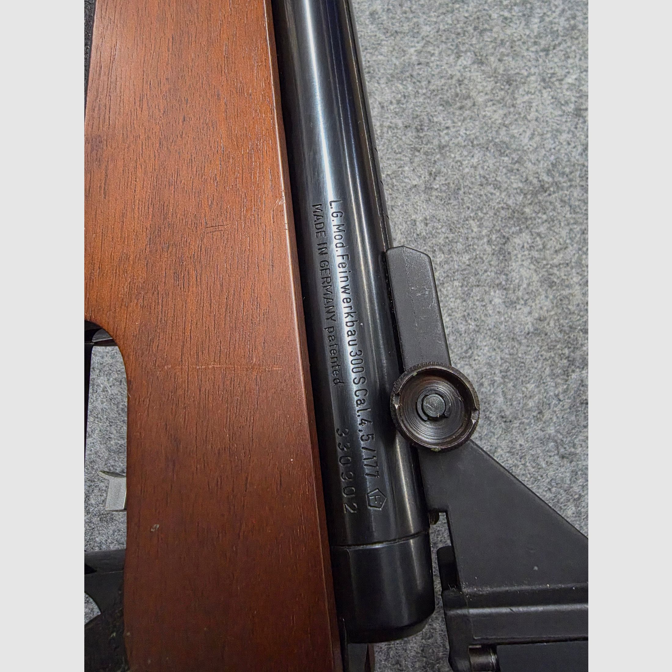 FWB Seitenspanner Feinwerkbau Mod. 300S Ausführung Universal aus privater Hand im Bestzustand Cal. 4,5mm Diabolo