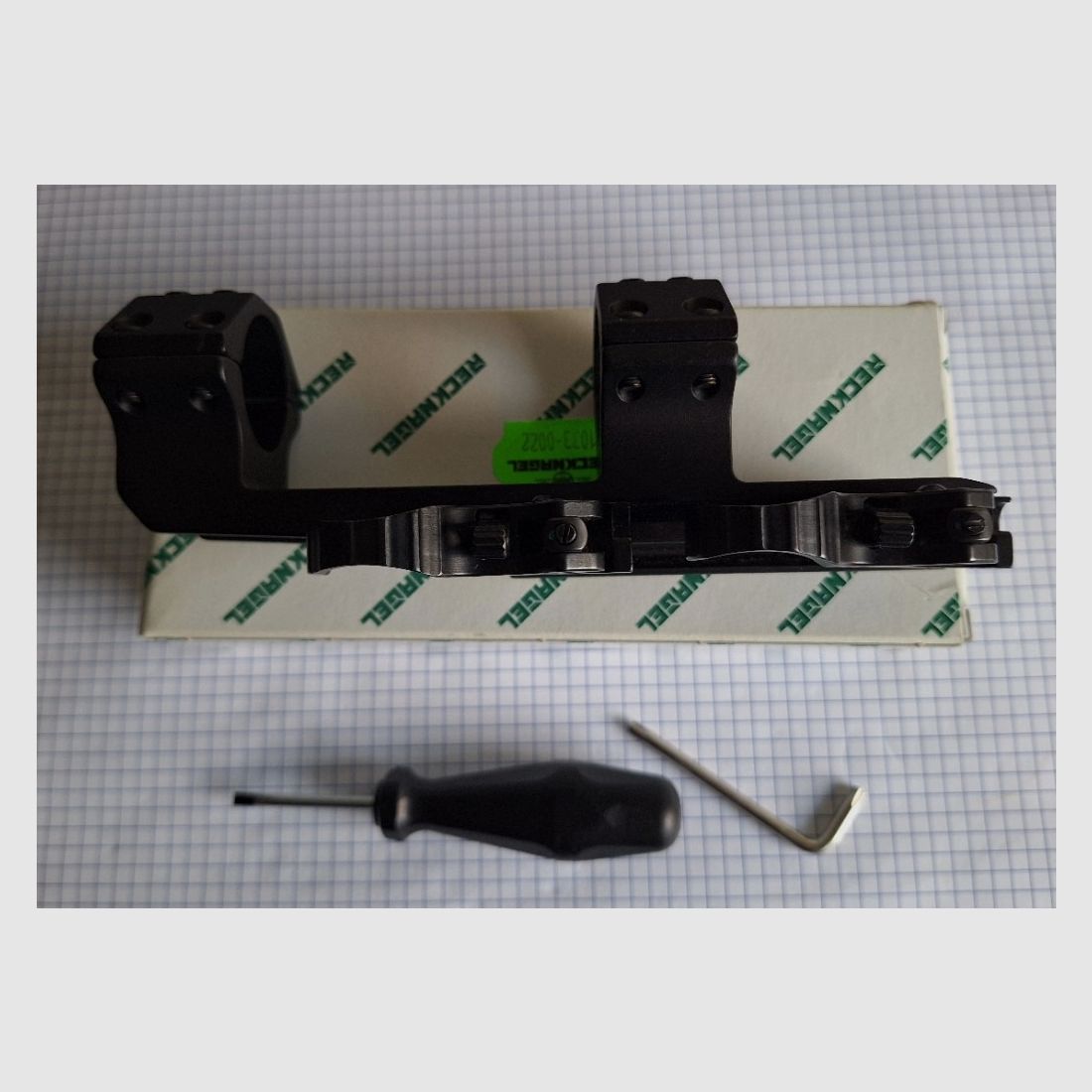 ERA-TAC 30mm extended block mount 75mm offset with QD lever