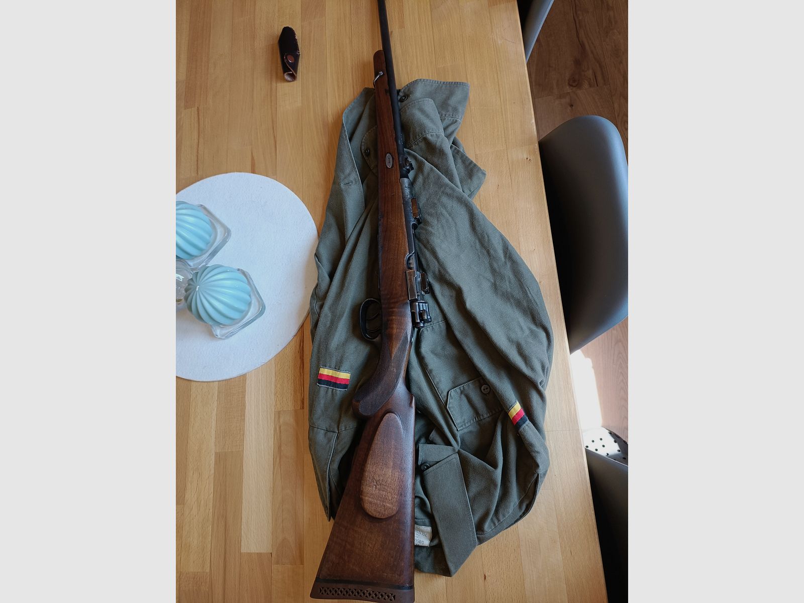 Mauser 98 Repetierbüchse + Munition 