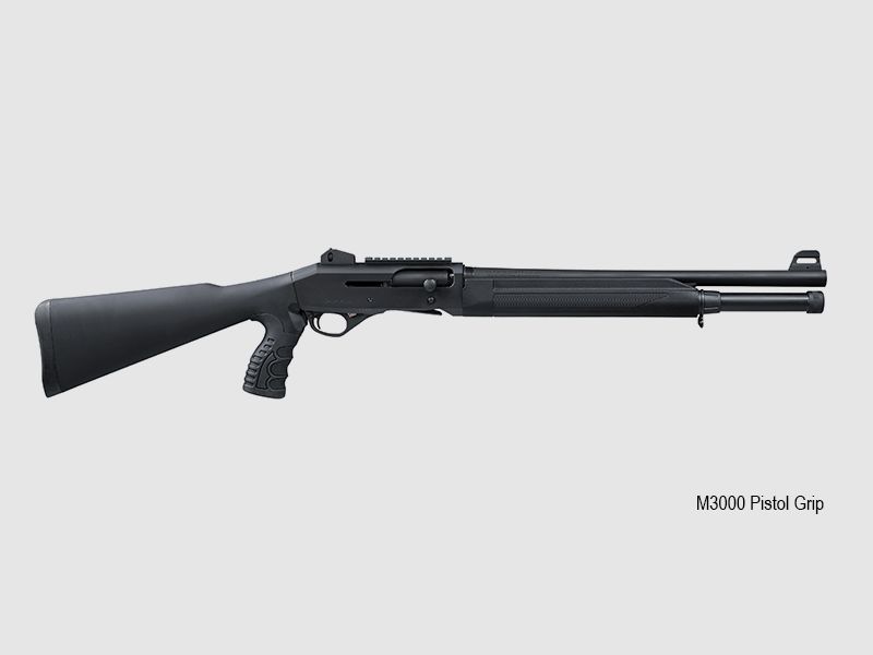 Stoeger Industries – Halbauto / M3000 Tactical Synthetic / 12/76 / 48cm / fix choke slug / ghost sight / picatinny rail / pistol grip / 7 Schuss / 12/76