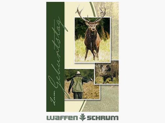 Fritzmann Geburtstags Karte Jagd