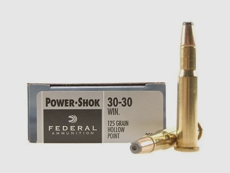Federal Power-Shok .30-30 Win. 125GR JHP 20 cartridges