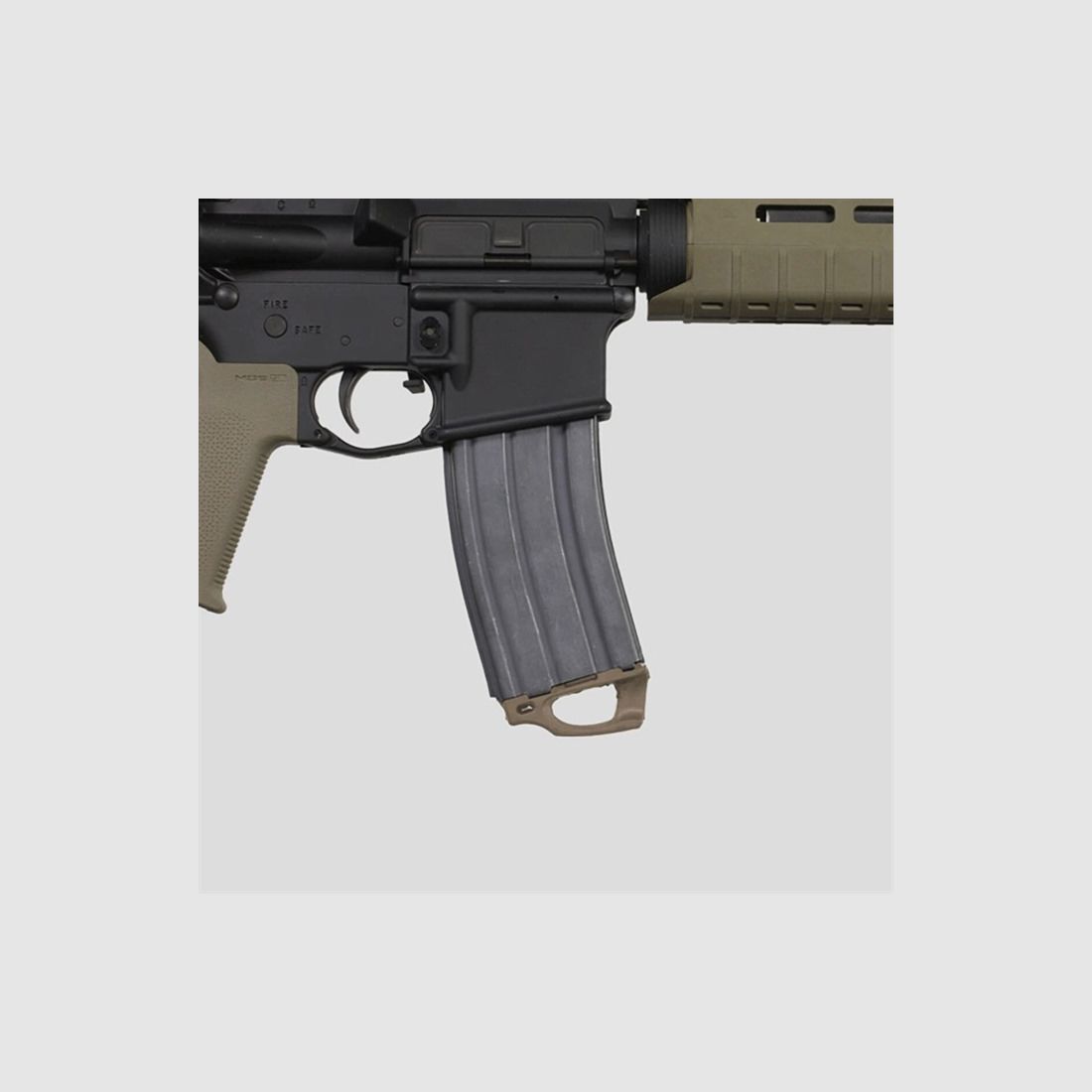 MAGPUL RANGER PLATE 5.56X45 POUR USGI 30RD AR-15 MAGAZINE FDE 3/PAQUET, image 4 sur 5