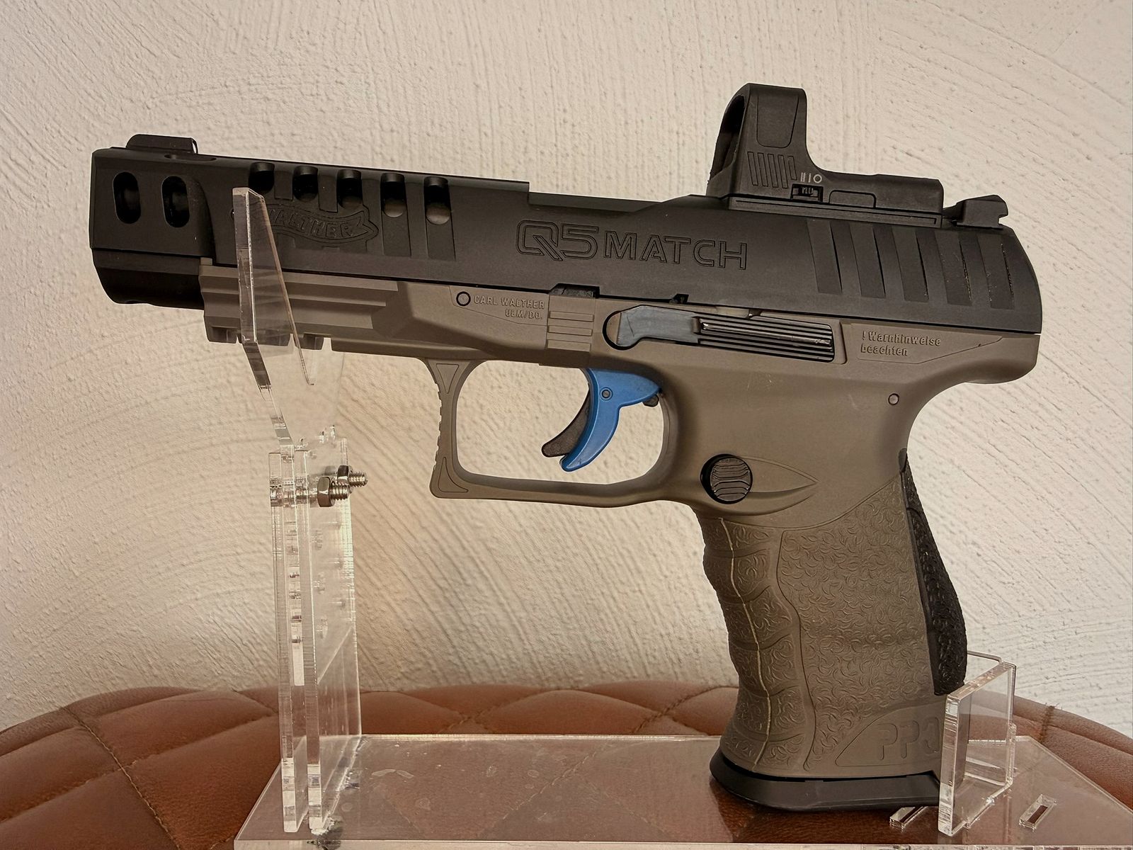 Walther CO2 pistol Walther Q5 Match 5" Combo Set