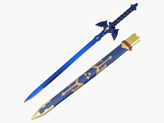 Schwert Zelda mit blauer Klinge inklusive Scheide