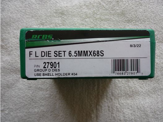 RCBS Matrizensatz 6,5x68 
