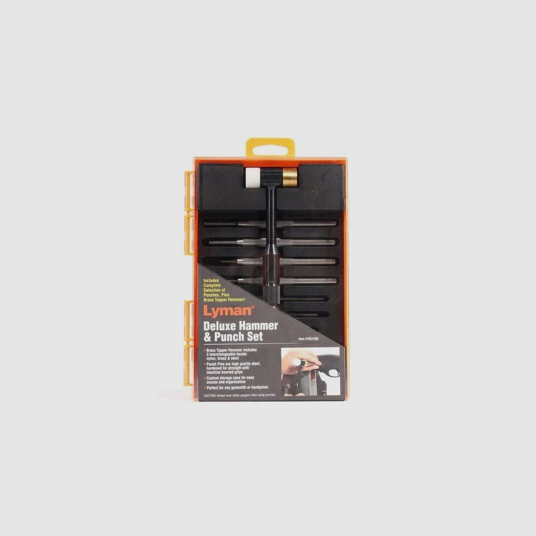 Lyman Hammer & Punch Set Deluxe, 9-tlg.