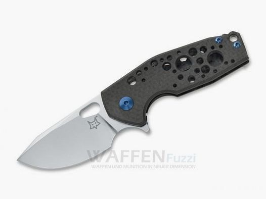 Fox Knives Suru Carbon Blue - Kohlenstofstalen lemmet van M390 staal