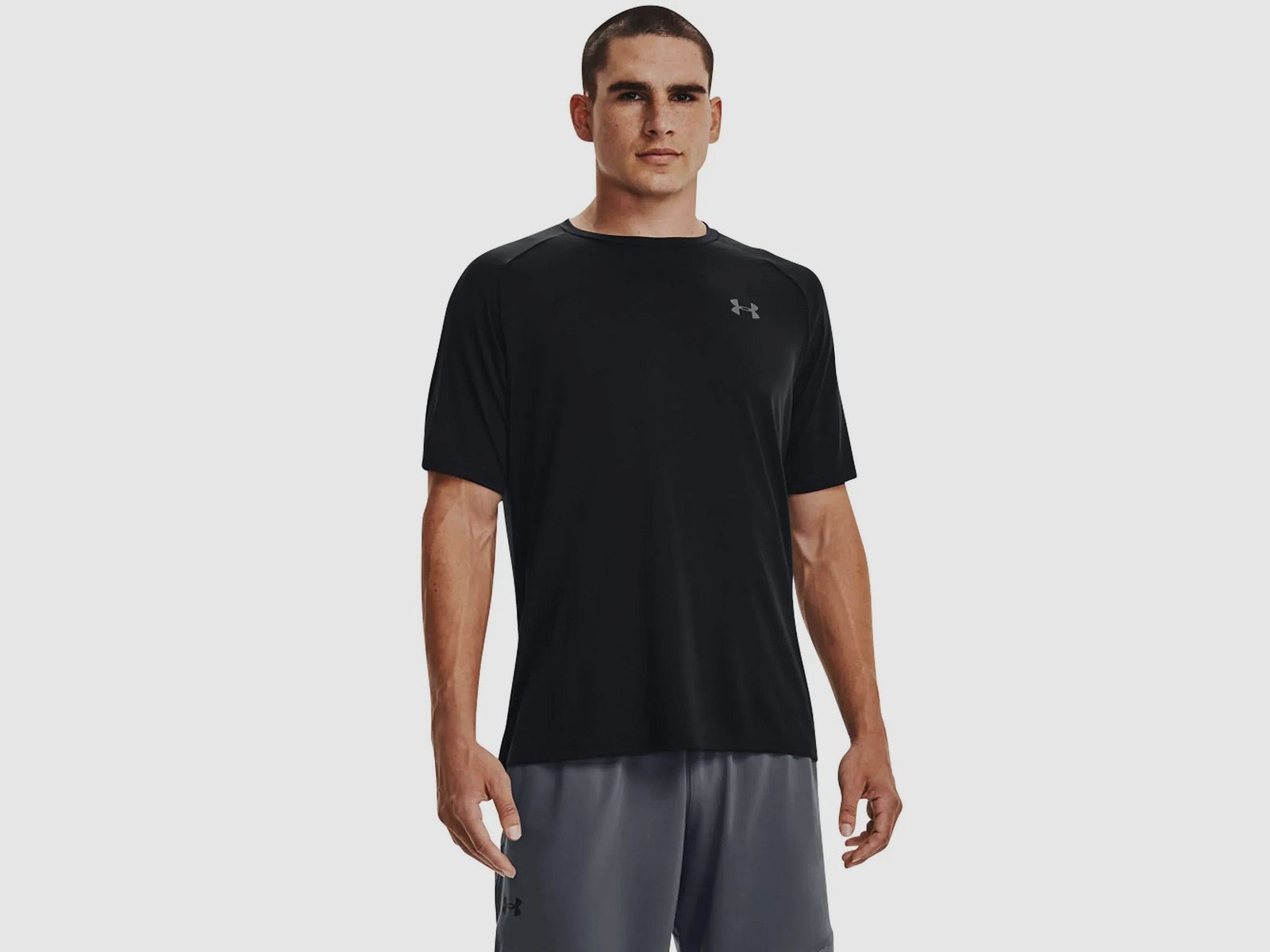 Under Armour T-Shirt A Tech 2.0 Tee schwarz