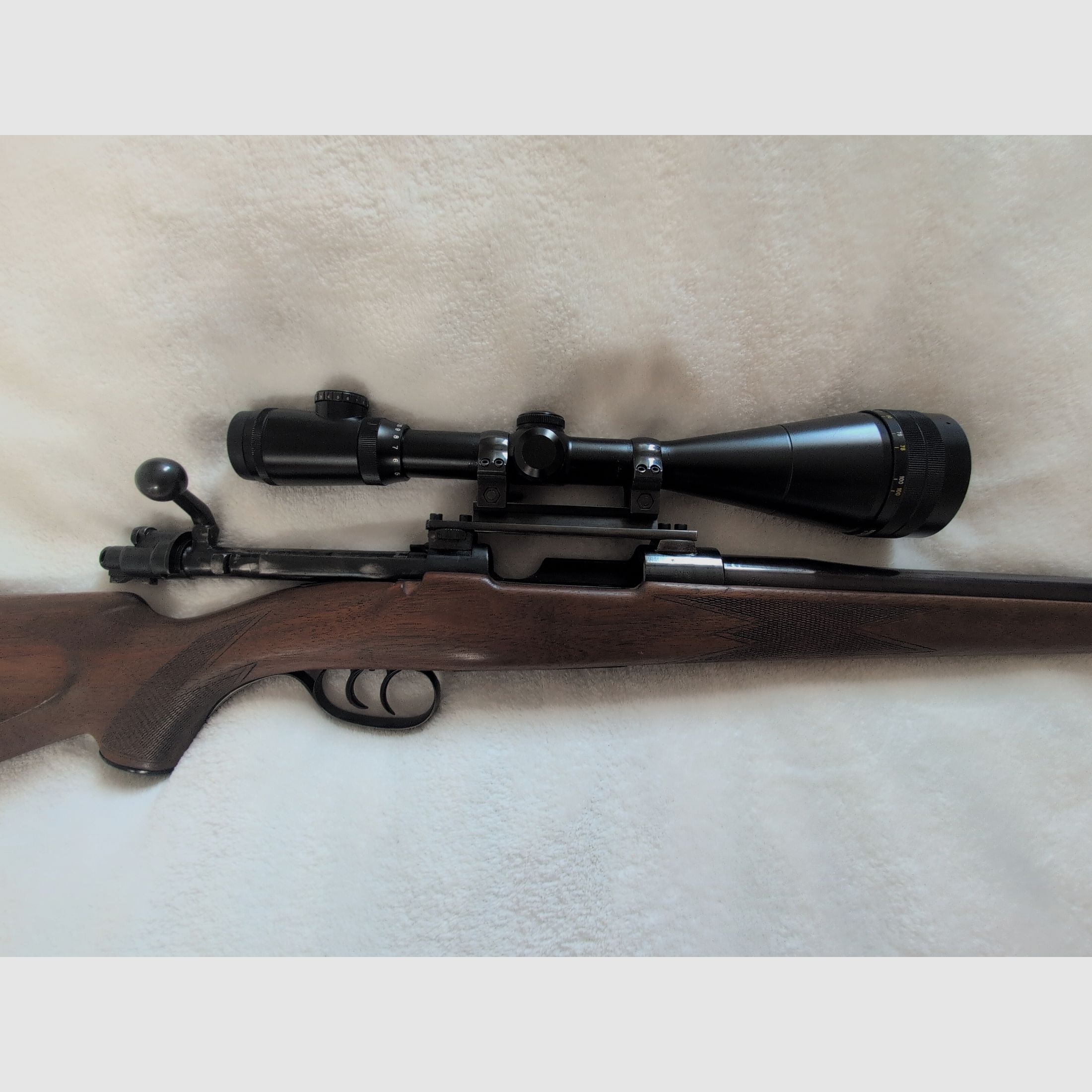 Jagdrepetierer mit K 98 System, Linksschaft, 9,3 x 62