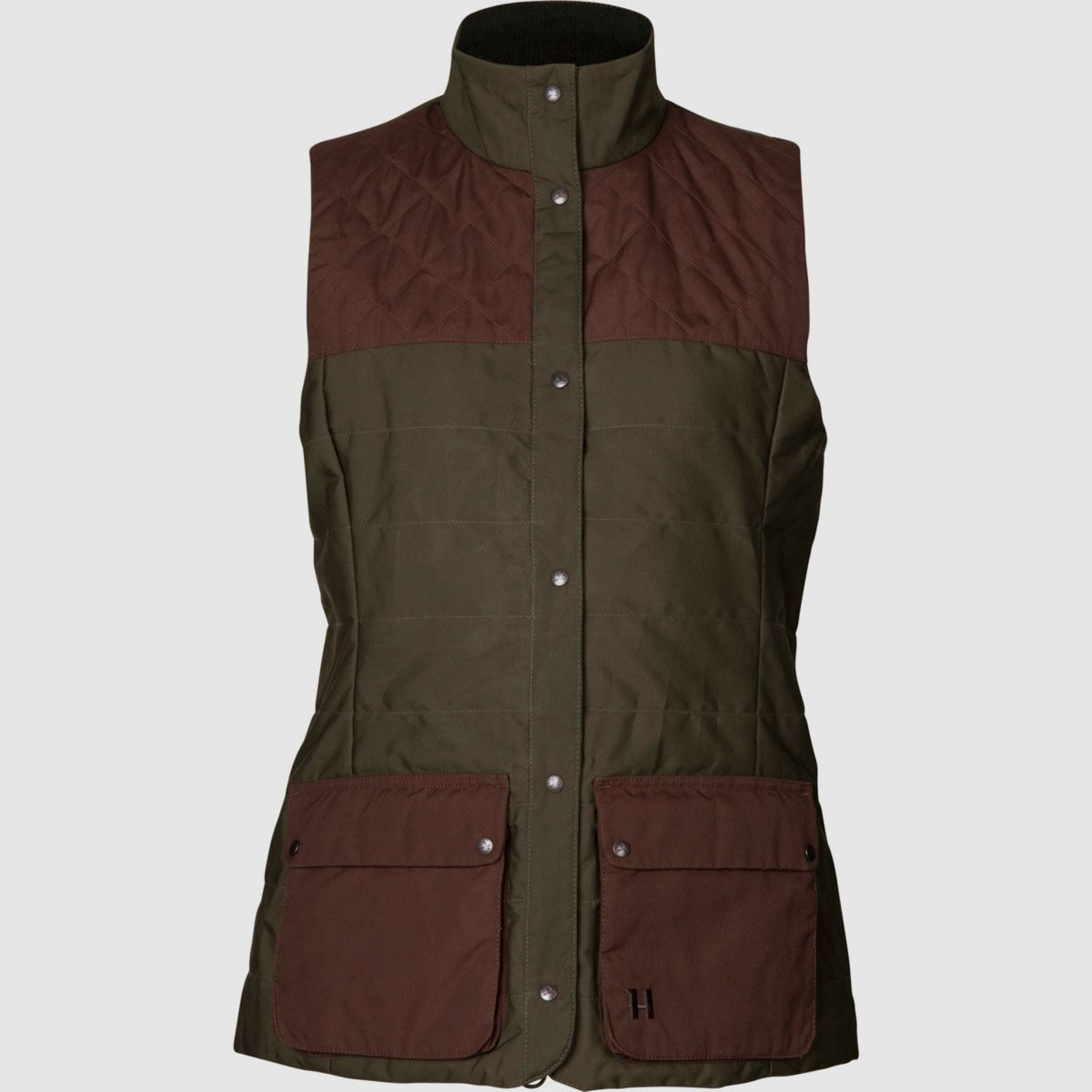 Härkila Weste Retrieve Olive/Burgundy