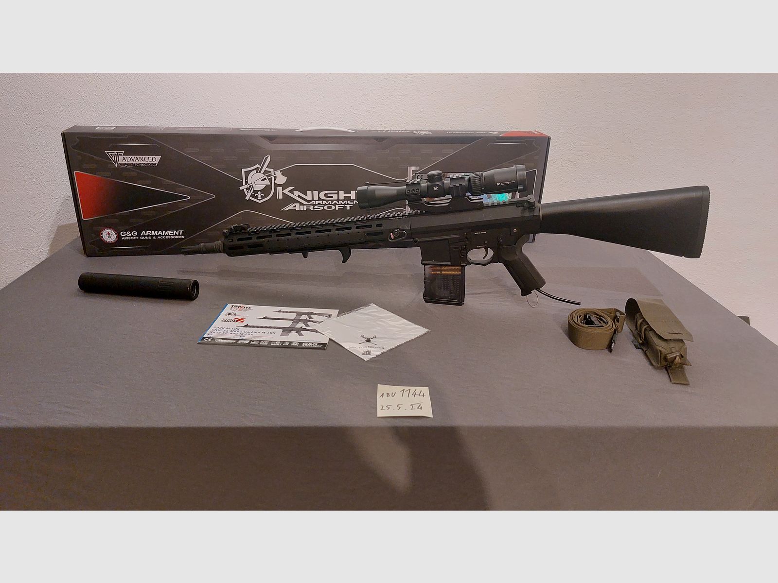 G&G SR25 E2 APC M-LOK as Polarstar HPA conversion