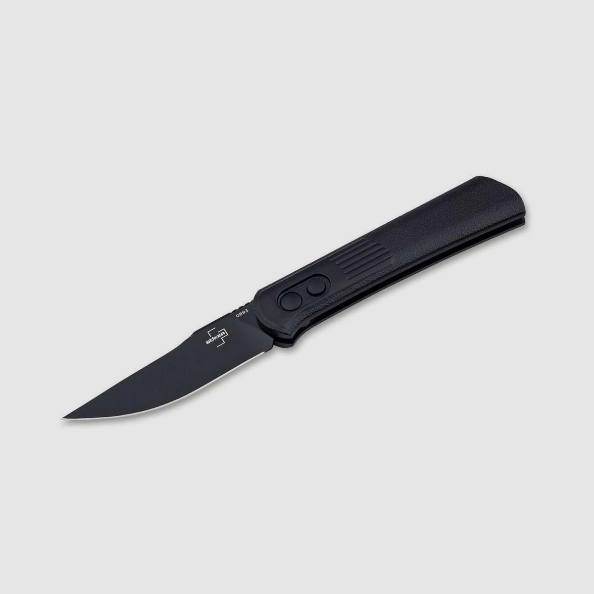 Böker Plus Alluvial All Black Coltello Automatico, immagine 2 di 4