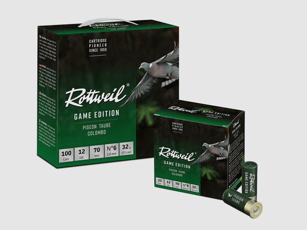 Rottweil Game Edition Taube 12/70 2,8 mm - 100 Stk.