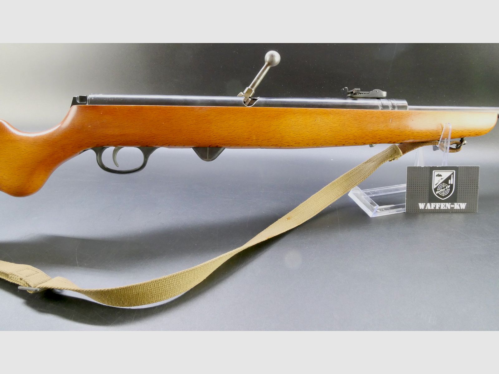 Haenel Mod. 310 Luftgewehr 4,4mm Rundkugel mit Gewehrriemen und neuer Dichtung und Kolbenfeder