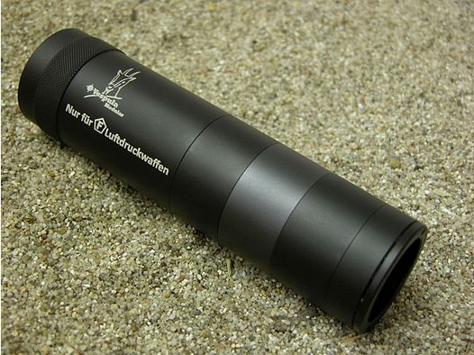 VESPULA EXTREME_PLUS "F" tłumik do broni pneumatycznej 6-komorowy wysokowydajny moderator do 5,5 mm