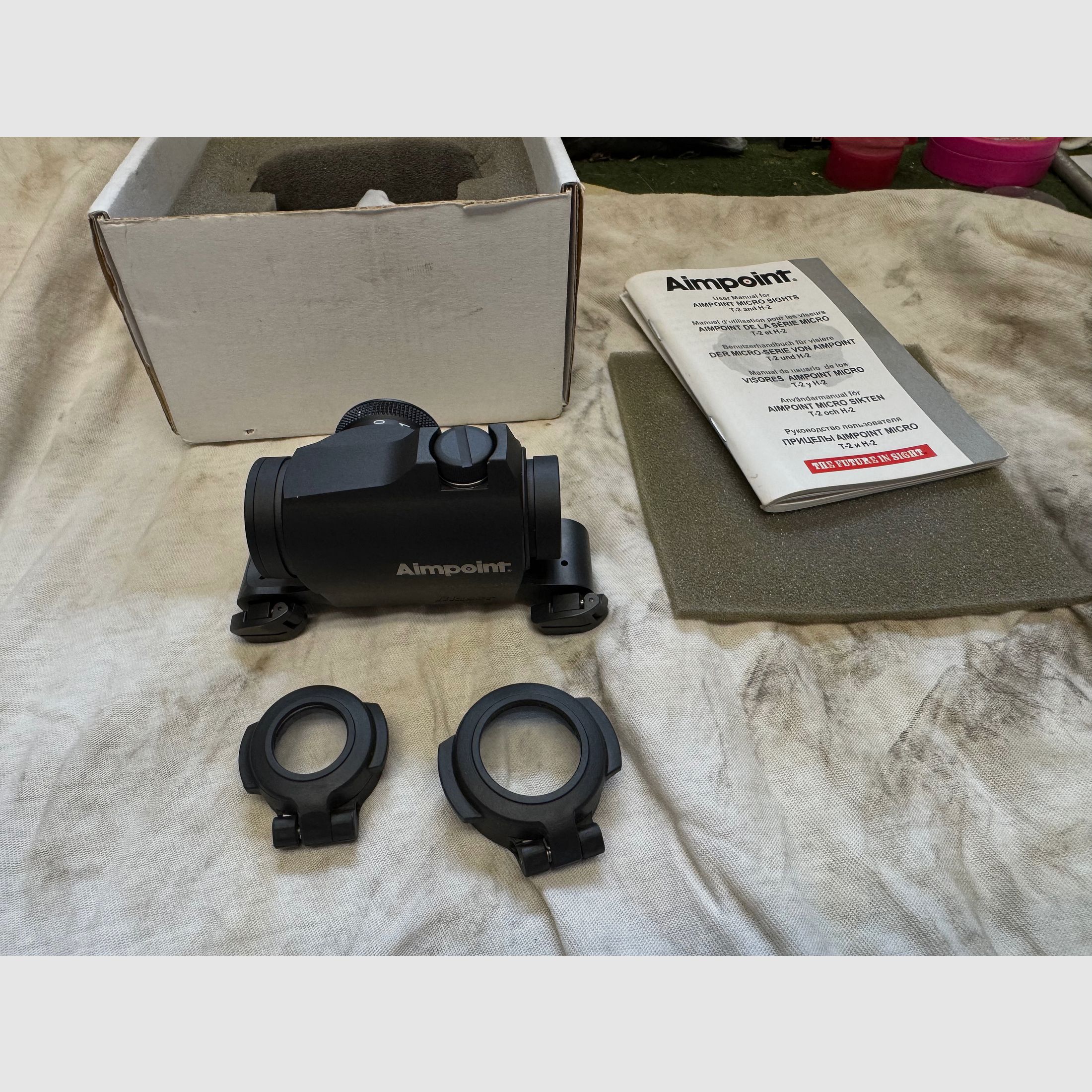 Aimpoint Micro H-2 mit Blaser Sattelmontage 2 MOA