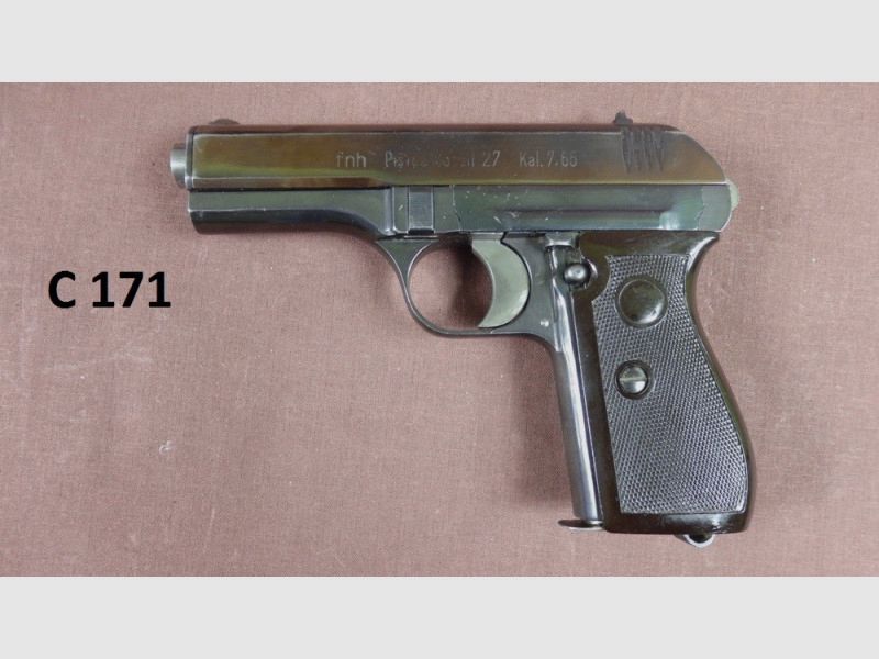 Pistole CZ vz. 27, Kal. 7.65 Browning (7.65x17mmSR/.32 ACP) [C171], Bild 1 von 14
