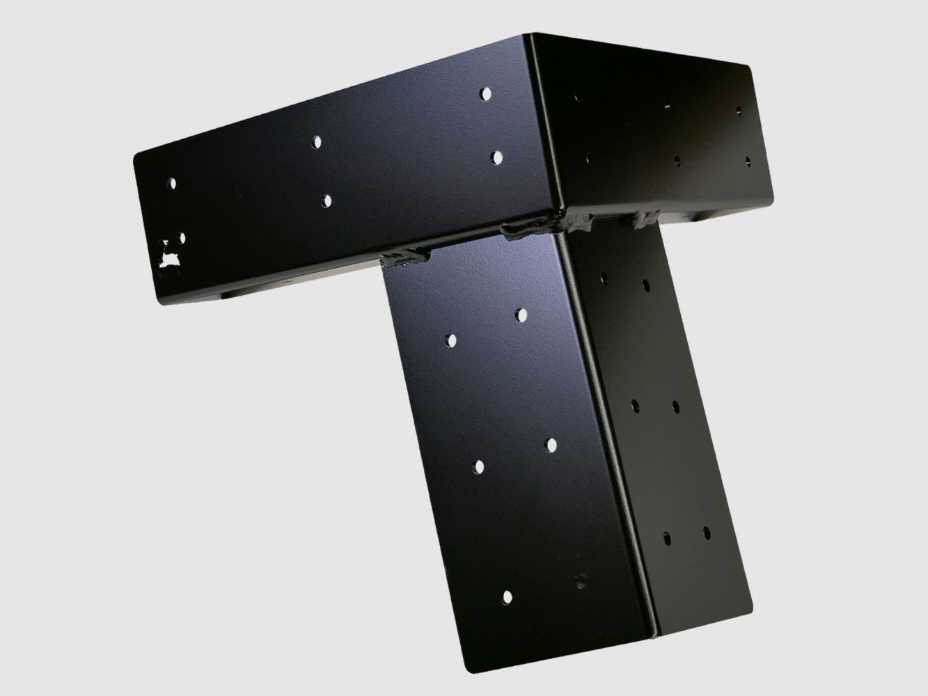High-quality steel corner brackets 4-piece set KTL coated EXTREMELY ROBUST AND DURABLE