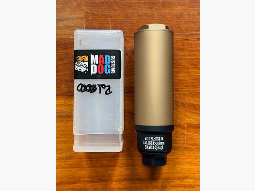 Airsoft MDX Suppressor 14CCW Cerakote Desert Neu