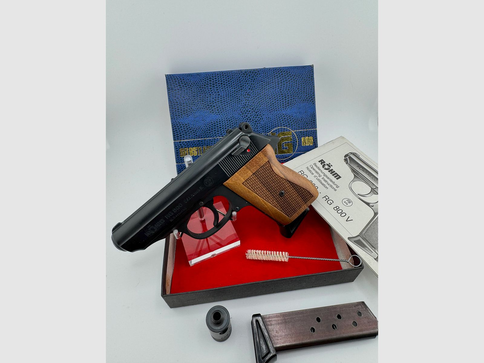 Röhm RG 800 schwarz - PTB 414 - Beschussjahr KB (1991)