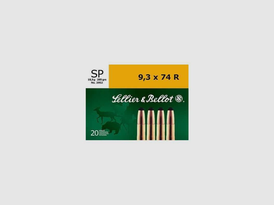 AMUNICJA 9,3x74R S&B SP 18.5g