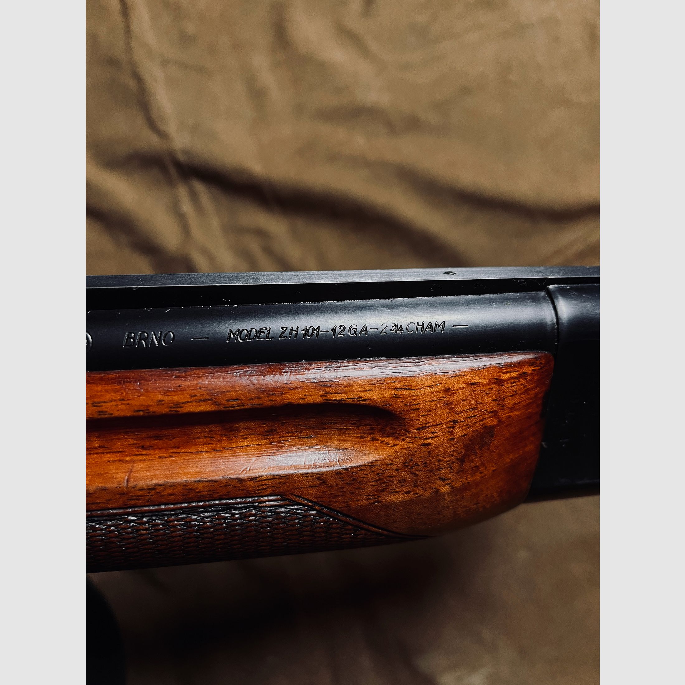 Fusil à répétition Brünner BBF Bockbüchsflinte BRNO ZH 104 12/70 7x57R + système interchangeable ZH 101 12/70