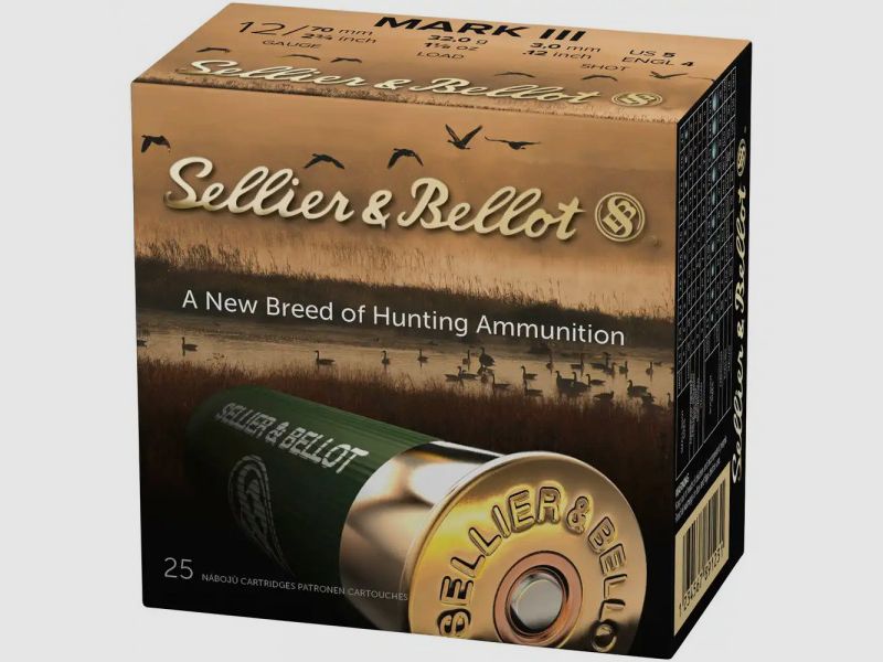SELLIER & BELLOT MARK III 12/70 32G - 3,0 MM - 25 SCHUSS