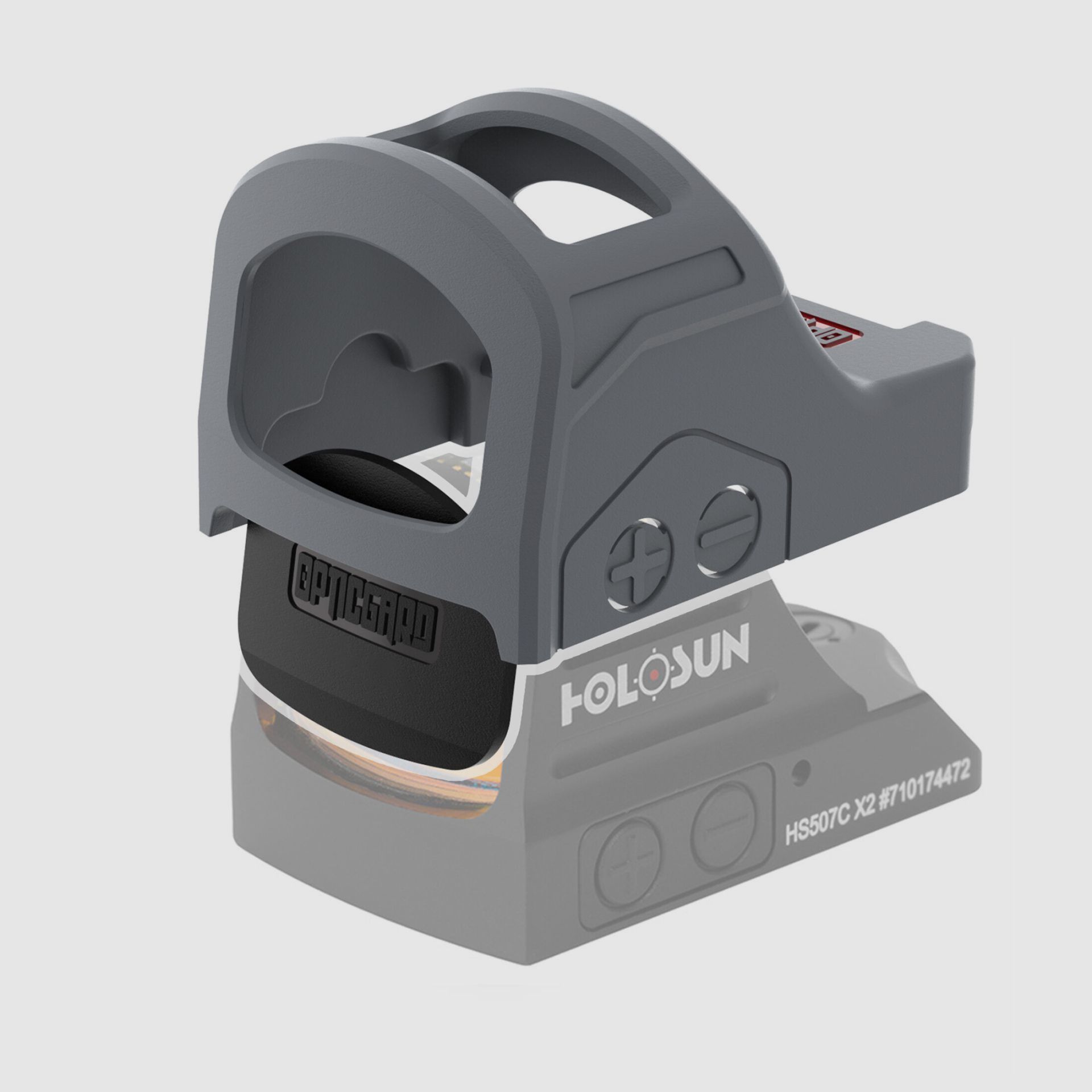 OPTICGARD - HOLOSUN SCS-MOS-GR - Gunmetal