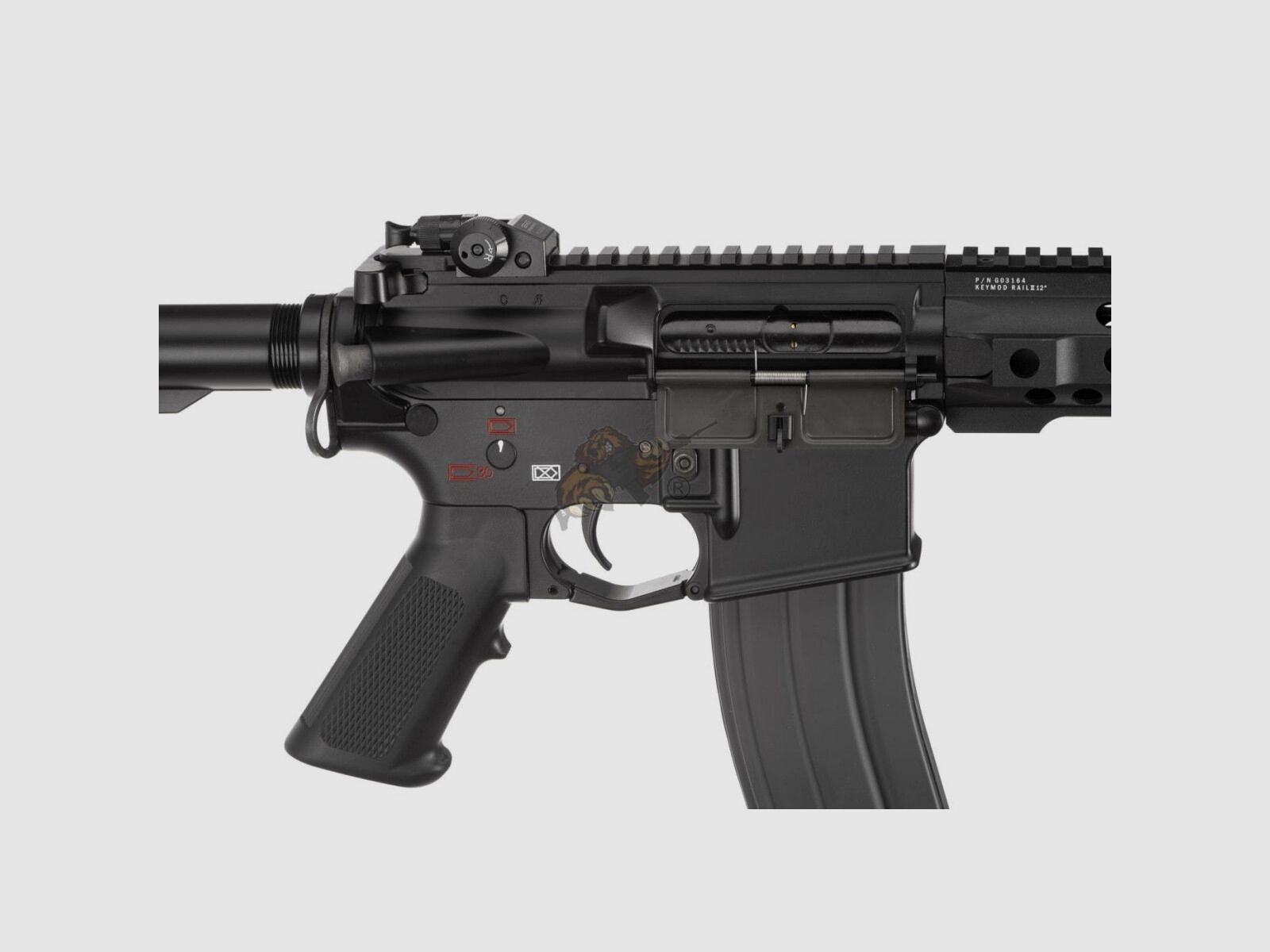 G&G GC16 MPW 12" mit ETU in Schwarz Airsoft S-AEG frei ab 18