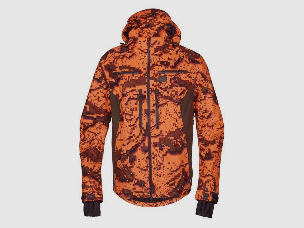 SWEDTEAM Herren Ridge 3 Jagdjacke Desolve Fire – Kleidergröße Herren: 48