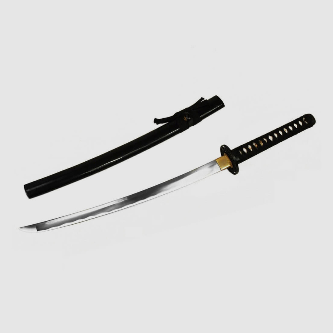 DerShogun Wakizashi Kurzschwert - 1045 Carbonstahl handgefertigt